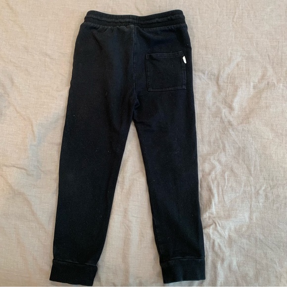 Miles the label boys classic black joggers - 6 - Picture 3 of 6